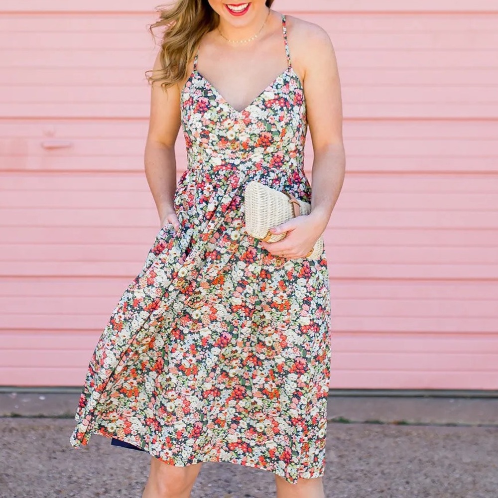 NWT J. Crew Liberty London Thorpe Floral Dress 2